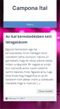 Mobile Screenshot of campona-ital.hu